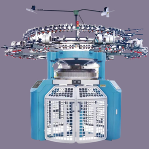 Machine à tricoter circulaire tubulaire double face informatisée à haute productivité avec moteur et roulement – Nouveauté - Product Image 1