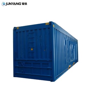 ตู้คอนเทนเนอร์เหล็กคอร์เทนขนาด 20 ฟุต พร้อมประตูปล่อยสินค้าที่ปลาย สำหรับขนส่งธัญพืช ตู้คอนเทนเนอร์แห้งมือสองสภาพดี - Product Image 3