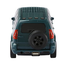 Speaker Nirkabel Luar Ruangan WS-211 WS-266 untuk Mobil SUV Pesta Dilengkapi Lampu LED Speaker Portabel Handsfree dengan Radio FM Bluetooth
