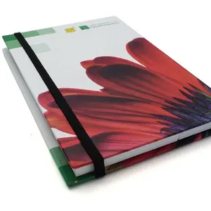 Livro de notas flor com notas pegajosas e suporte de caneta de eva