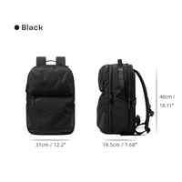 Sac à dos de voyage extensible de grande capacité approuvé pour les vols, sac pour ordinateur portable de voyage d'affaires avec compartiment pour accessoires numériques