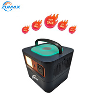 Taşınabilir güç istasyonu ve güç bankalar kamp elektronik açık 500W 150000mah 18650 lityum pil Nano istasyonu 24 ay 6kg