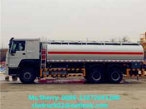 SINOTRUK HOWO 25000 litri 6 scomparti camion consegna carburante olio distributore camion - Product Image 4