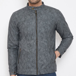 Chaqueta de cuero de piel de vaca con estilo para hombre más vendida estilo callejero en diferentes colores chaqueta de cuero al mejor precio - Product Image 1