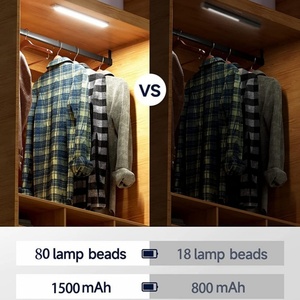 Luz LED con Sensor de Movimiento, Magnética, Recargable por USB, para Interiores, Cocina, Armario, Porche, Sala de Estar, Se Pega en Cualquier Lugar - Product Image 5