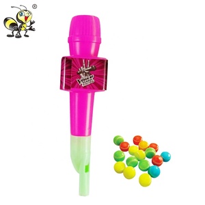 La escuela cantando voz micrófono <span class=keywords><strong>caramelo</strong></span> en forma de juguete de plástico <span class=keywords><strong>silbato</strong></span> - Product Image 1