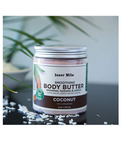 Isner Mile OEM/ODM Marque Privée Naturelle Sans Cruauté Animale Crème Fouettée au Beurre de Karité et à la Noix de Coco pour le Corps