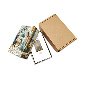 <span class=keywords><strong>Cartas</strong></span> <span class=keywords><strong>de</strong></span> Tarot Oracle con Logotipo Personalizado, Papel Ecológico <span class=keywords><strong>de</strong></span> 350 g/m² con Caja <span class=keywords><strong>de</strong></span> Envío para Lectura Espiritual, MOQ Bajo, Fábrica - Product Image 2