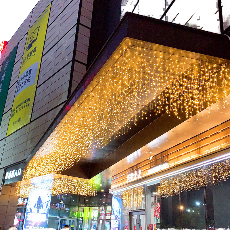 solar icicle lights