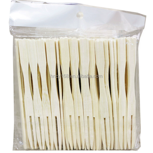 Conjunto De Caixa De Presente Dois Garfos De Frutas De Dente Garra De Bambu De Duas Garra Descartável - Product Image 4