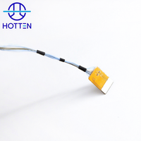 46AWG koaksial 46AWG kawat Harness koaksial mikro kabel rakitan untuk FIMI X8M konektor jam DF56 26P + DF36 15P + FPCA