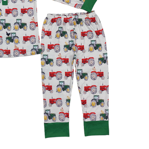 RTS NO MOQ เสื้อผ้าบูติกลายดอกฟักทองสำหรับเด็กผู้หญิงวัยหัดเดินเสื้อผ้าเด็กแบบเข้ากันลายดอกไม้ - Product Image 6