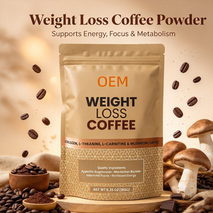 Caffè con Collagene, L-Teanina, L-<span class=keywords><strong>Carnitina</strong></span> <span class=keywords><strong>e</strong></span> Funghi 180g Formula Dietetica - Product Image 3
