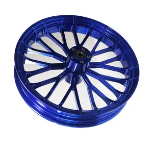 Motorcycle forged aluminum wheel DS style modified aluminum rim CNC cutting highlighting process for 2008-2023 travel models