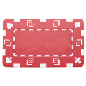 Jetons de poker rectangulaires de 32 grammes, paquet de 5 plaques - Product Image 3