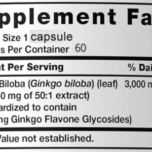 Compléments alimentaires en marque privée OEM/ODM, prix de gros, capsules d'extrait de Ginkgo Biloba 500 mg, capsules de Ginkgo Biloba biologiques - Product Image 3