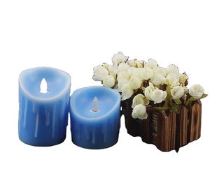 Bougies électriques à <span class=keywords><strong>led</strong></span>, avec mèche mobile/flamme, bon marché, 50 pièces - Product Image 2