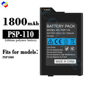 Batería de Alta Calidad de 1800mAh <span class=keywords><strong>PSP</strong></span>-S110 <span class=keywords><strong>PSP</strong></span>-110 para Consolas de <span class=keywords><strong>Juegos</strong></span> Sony PSP1000 - Product Image 2