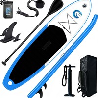 Fabricants OEM, planches de paddle gonflables personnalisées de la série PB, matériau PVC, écologiques, couleur bleue, surf en haute mer