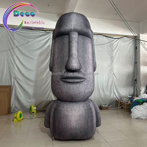 カスタマイズされたイベント装飾インフレータブル彫刻インフレータブル石神像 - Product Image 4