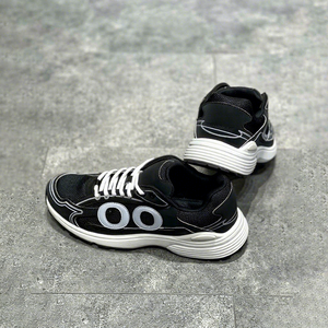 उच्च गुणवत्ता वाले क्लासिक फैशन चिंतनशील 30 आइकन कम-शीर्ष स्नीकर्स काउहाइड सिलाई और जाल के साथ उच्च अंत पुरुषों को उजागर करते हैं - Product Image 1