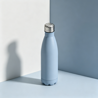 Bouteille d'eau en acier inoxydable de 500ML à double paroi isolée gobelet sans BPA bouteille de sport sous vide flacon sous vide étanche