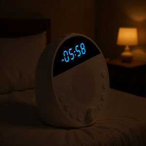 Máquina de Sonido Blanco D0100X32NV2 5 en 1, Ayuda para Dormir con Pantalla Dual, Luz Nocturna, Recargable por USB - Product Image 2