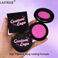 Palette de fards à joues cosmétiques pour le visage, haute pigmentation, vegan, poudre mate, fard à joues mat, étiquette privée, fard à joues rose vegan, résistant à l'eau