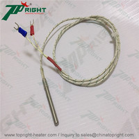 Sonde WZP PT100 RTD 4*15mm, capteur de température Pt100, type PT100