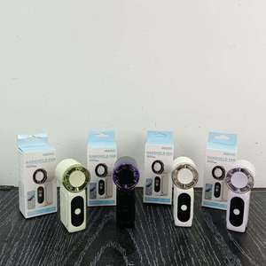 Ventilador de Mano Portátil M69, Mini Ventilador con Flujo de Aire Frío Intenso, Recargable por USB, para Estudiantes, Viajes, Deportes al Aire Libre, Regalos Creativos - Product Image 2
