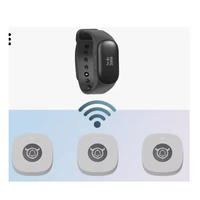 Système d'appel sans fil pour restaurant : bouton d'appel de file d'attente, buzzer de service, système d'appel sans fil, montre-récepteur pour restaurant