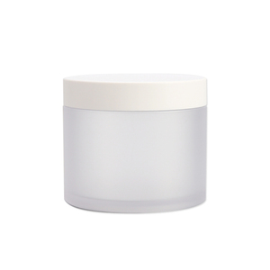 8OZ Empty Jar Matte Transparent PETG Cosmetic Plastic Jars with Rose Gold Lid for Body Butter Container In Stock