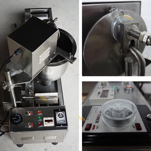 Máquinas eléctricas automáticas de gas de alta producción para hacer rosquillas, grandes máquinas comerciales para freír rosquillas - Product Image 4