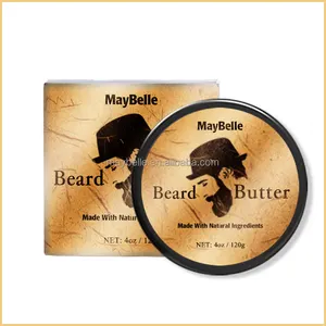 Soins pour la barbe à Texture crémeuse, organique, Pure, naturelle, personnalisée, beurre, baume pour barbe, revitalisant sans rinçage pour hommes noirs