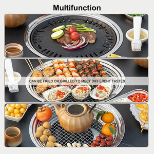 Table de camping pliante réglable en hauteur, barbecue extérieur portable en aluminium extensible sur mesure - Product Image 5