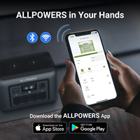 Estación de alimentación ALLPOWERS 1500W 1152WH con función UPS fuente de alimentación portátil R1500 Energía de respaldo
