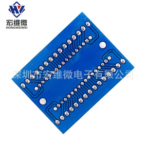 ฮงเว่ย ไมโคร นาโน ไอโอ ชิลด์ V1.0 บอร์ด PCB สีน้ำเงินพร้อมบล็อกเทอร์มินัลสีเขียว บอร์ดขยายแบบง่ายสำหรับการสร้างต้นแบบอาร์ดูโน่ - Product Image 4