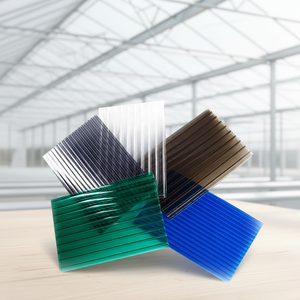 <span class=keywords><strong>Plaque</strong></span> en <span class=keywords><strong>polycarbonate</strong></span> alvéolaire / <span class=keywords><strong>plaque</strong></span> <span class=keywords><strong>de</strong></span> toiture transparente en PC, en plastique rigide et économique - Product Image 4