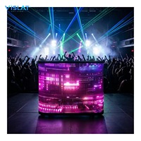 Écran de cabine vidéo DJ portable Vislat pour postes de travail mobiles et événements – Table d'affichage LED compacte GOB couleur intégrale
