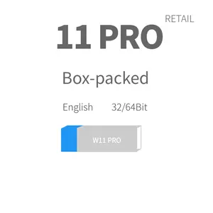 WIN 11 Pro USB retail Box-Package 64 bit English Win11 Pro 11 100% Online Activation code and System USB customization