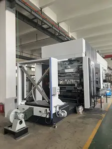Hot Sale Automation CI Flexographic Press 8 Colors PP Woven Bag Flexo Printing Machine
