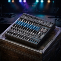 Console de mixage audio 16 canaux KAINOZONIC 16 préamplis micros à faible bruit USB DSP pour enregistrement et mixage en direct