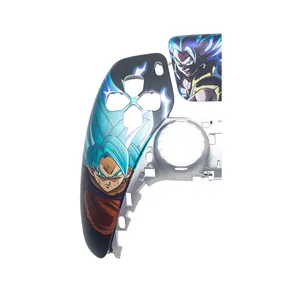 Customized Phoenix Design For PS5 Controller Hydro Dipping Front Shell Touchpad Painting Rear Shells Whole Set Solid Buttons