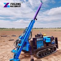 Machine de forage hydraulique complète 200m avec trépan diamanté pour les travaux d'exploration géologique