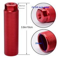 Repose-pieds en alliage d'aluminium pour vélos, repose-pieds antidérapants pour vélos, jeu de repose-pieds en alliage d'aluminium pour vélos