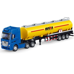 Modèle de simulation de camion-citerne SJY-1733, modèles métalliques 1:50, jouet semi-alliage pour enfants, cadeaux - Product Image 1
