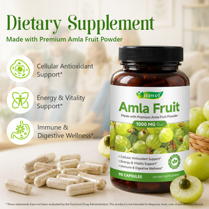 Itawel 90 Capsule di Estratto di Frutta Amla di Grado Alimentare, Integratore Antiossidante per Energia e Vitalità, Supporto Immunitario e Digestivo - Product Image 2
