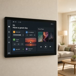 Tablet Touch Screen da 7 Pollici <span class=keywords><strong>Android</strong></span> 15 RK3566 <span class=keywords><strong>per</strong></span> Montaggio a Parete, USB C, Altoparlante, 2 Microfoni, PoE, NFC, RS485 Opzionale, BMS, Controllo HVAC e Casa Intelligente - Product Image 1