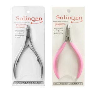 Direct Manufacturer Stainless Steel <b>Cuticle</b> <b>Scissors</b> Double-Prong Beauty Nipper Pliers Steel Handle Manicure Tool Wholesale - Product Image 3