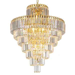 Oem Op Maat Gemaakte Moderne Decoratieve Binnenverlichting Kristallen Kroonluchter Plafondlamp Binnenshuis Verlichting